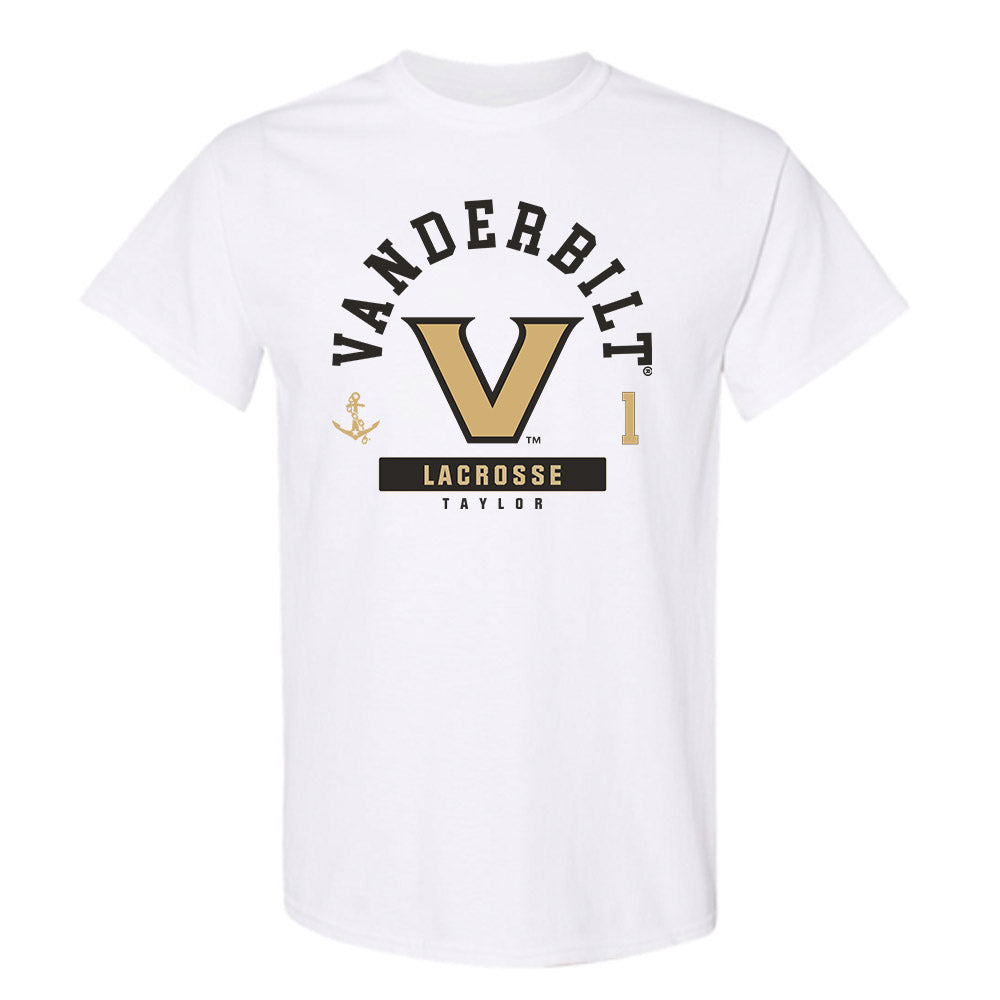 Vanderbilt - NCAA Women's Lacrosse : Francie Taylor - Classic Fashion Shersey T-Shirt-0