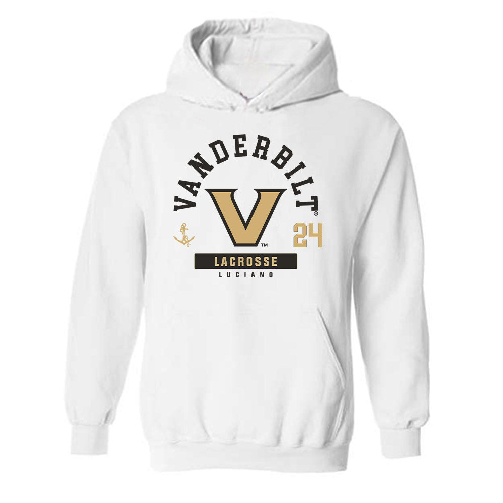 Vanderbilt - NCAA Women's Lacrosse : Caylin Luciano - Classic Fashion Shersey Hooded Sweatshirt-0
