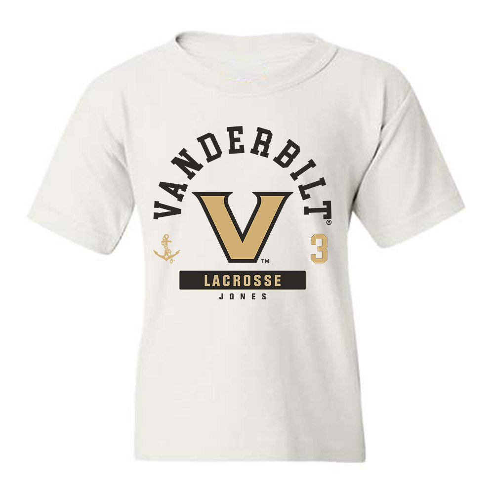 Vanderbilt - NCAA Women's Lacrosse : Chloe Jones - Classic Fashion Shersey Youth T-Shirt-0