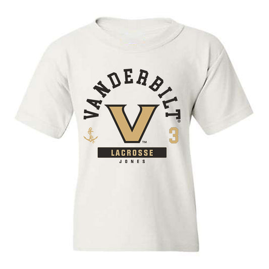 Vanderbilt - NCAA Women's Lacrosse : Chloe Jones - Classic Fashion Shersey Youth T-Shirt-0