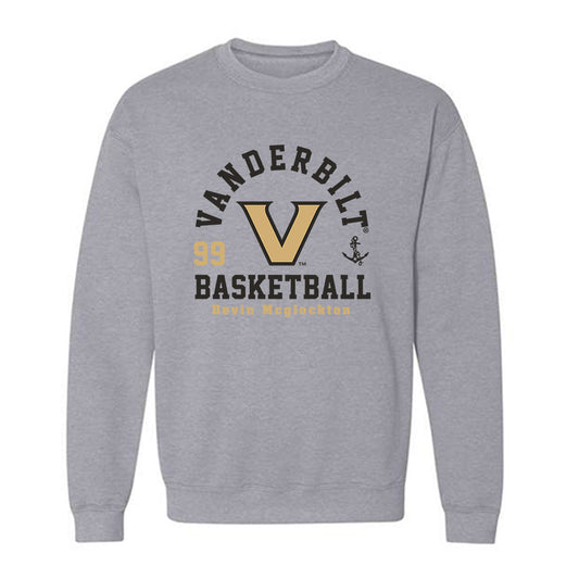 Vanderbilt - NCAA Men's Basketball : Devin Mcglockton - Classic Fashion Shersey Crewneck Sweatshirt-0