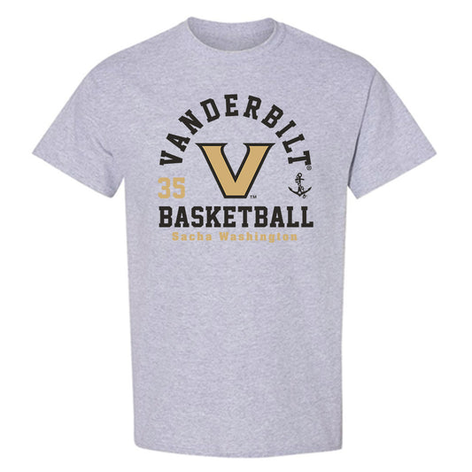 Vanderbilt - NCAA Women's Basketball : Sacha Washington - Classic Fashion Shersey T-Shirt-0