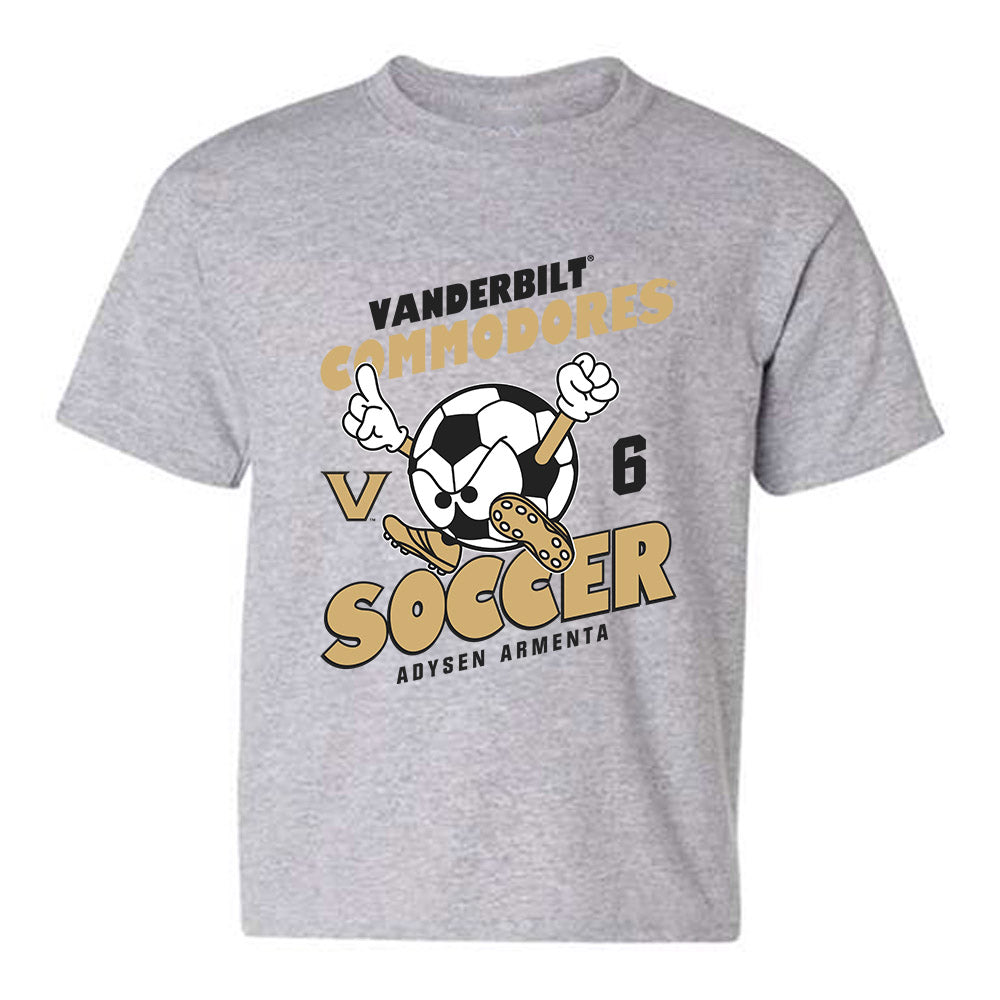 Vanderbilt - NCAA Women's Soccer : Adysen Armenta - Classic Fashion Shersey Youth T-Shirt-0