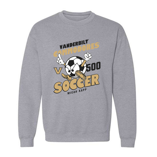 Vanderbilt - NCAA Women's Soccer : Micah Kapp - Classic Fashion Shersey Crewneck Sweatshirt-0