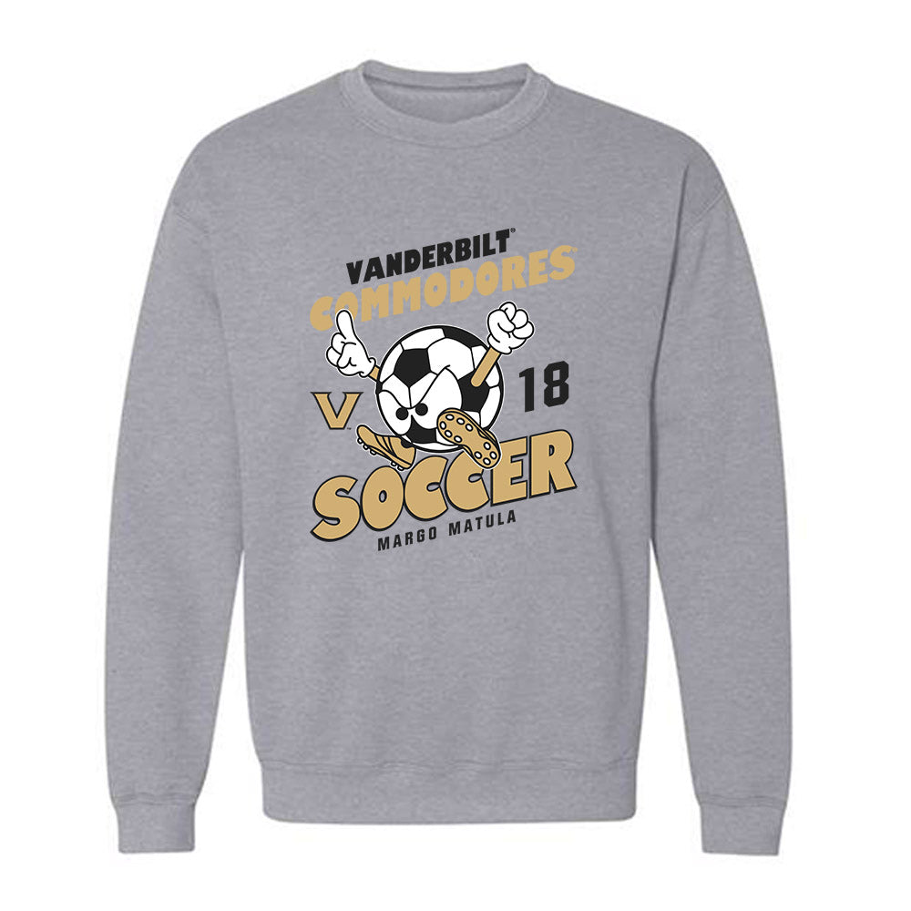 Vanderbilt - NCAA Women's Soccer : Margo Matula - Classic Fashion Shersey Crewneck Sweatshirt-0