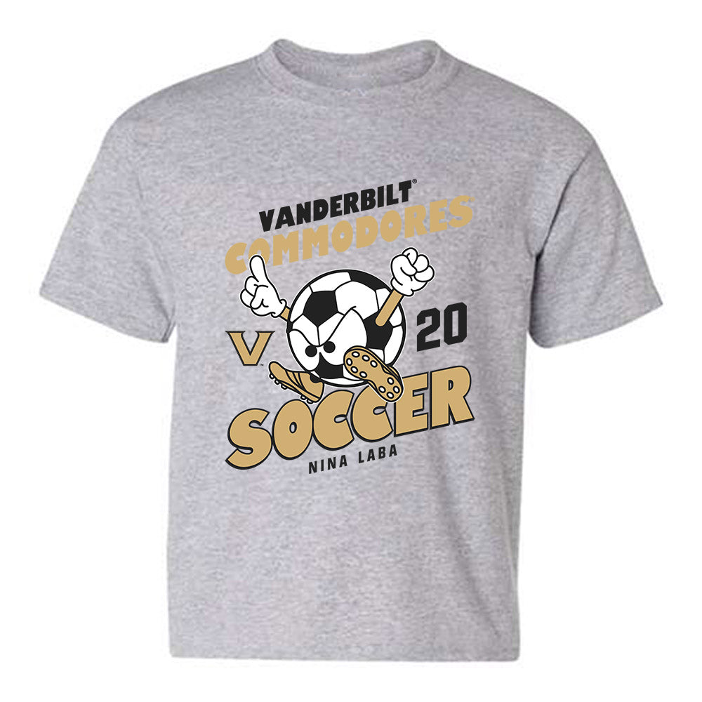 Vanderbilt - NCAA Women's Soccer : Nina Laba - Classic Fashion Shersey Youth T-Shirt-0