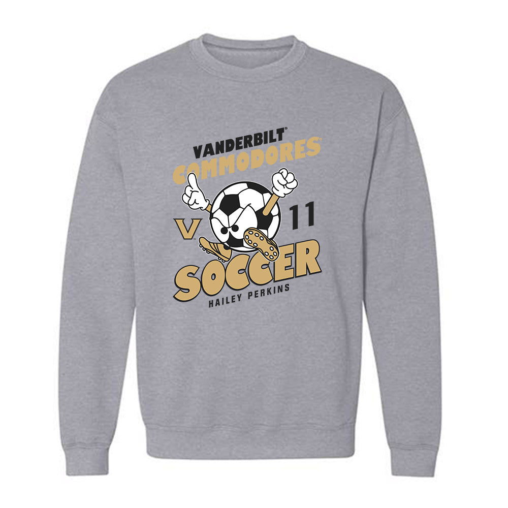 Vanderbilt - NCAA Women's Soccer : Hailey Perkins - Classic Fashion Shersey Crewneck Sweatshirt-0