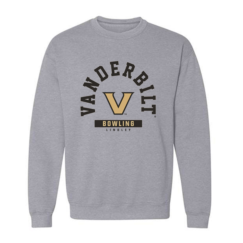 Vanderbilt - NCAA Women's Bowling : Haley Lindley - Classic Fashion Shersey Crewneck Sweatshirt-0