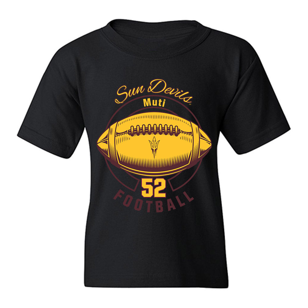 Arizona State - NCAA Football : Ui Muti - Classic Fashion Shersey Youth T-Shirt-0