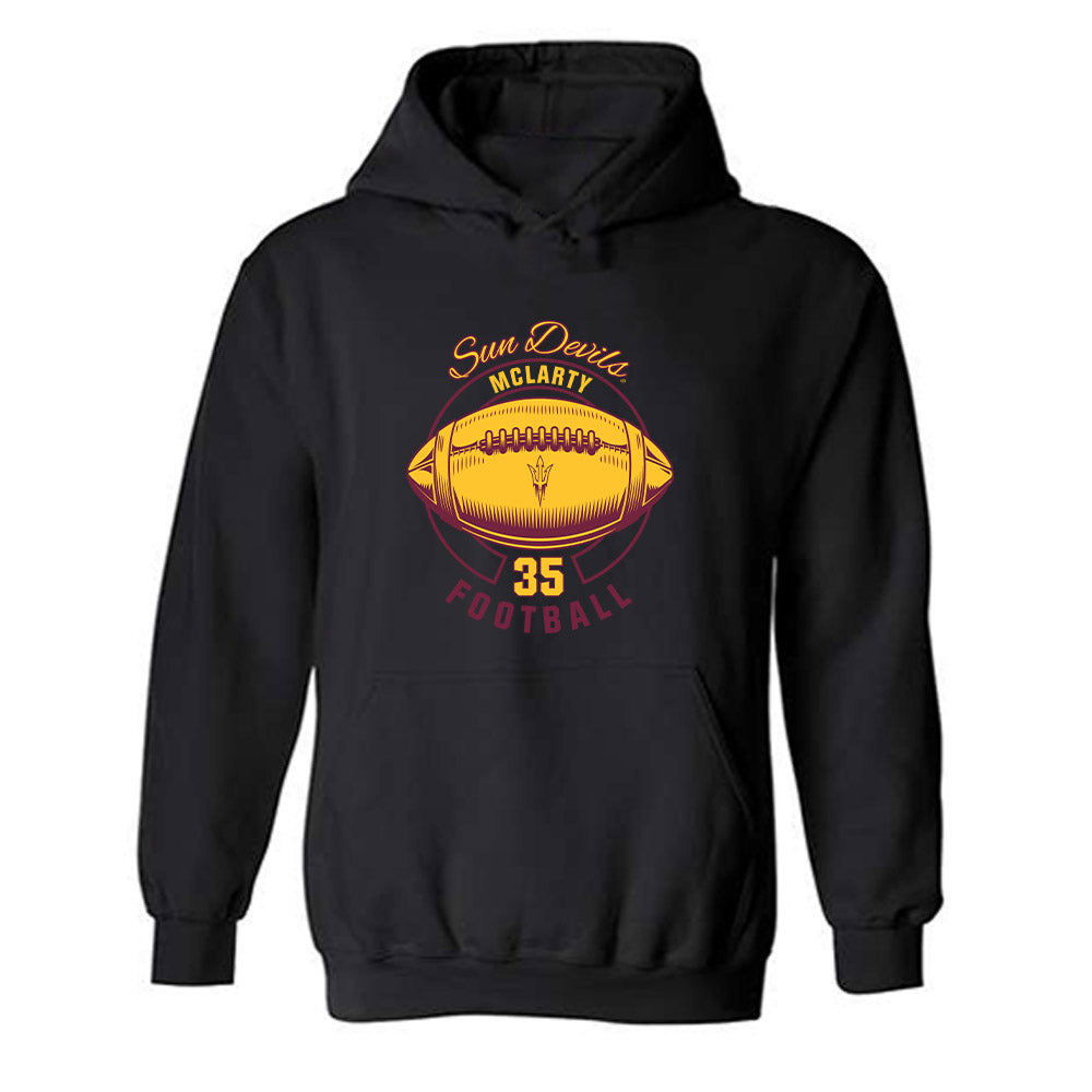Arizona State - NCAA Football : Nicholas Mclarty - Classic Fashion Shersey Hooded Sweatshirt-0