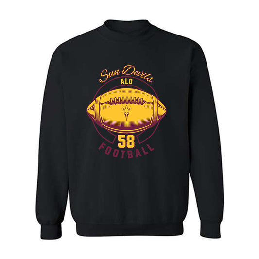 Arizona State - NCAA Football : Santana Alo - Classic Fashion Shersey Crewneck Sweatshirt-0