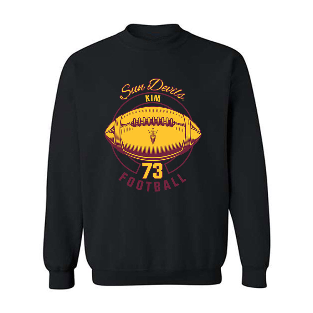 Arizona State - NCAA Football : Terrell Kim - Classic Fashion Shersey Crewneck Sweatshirt-0
