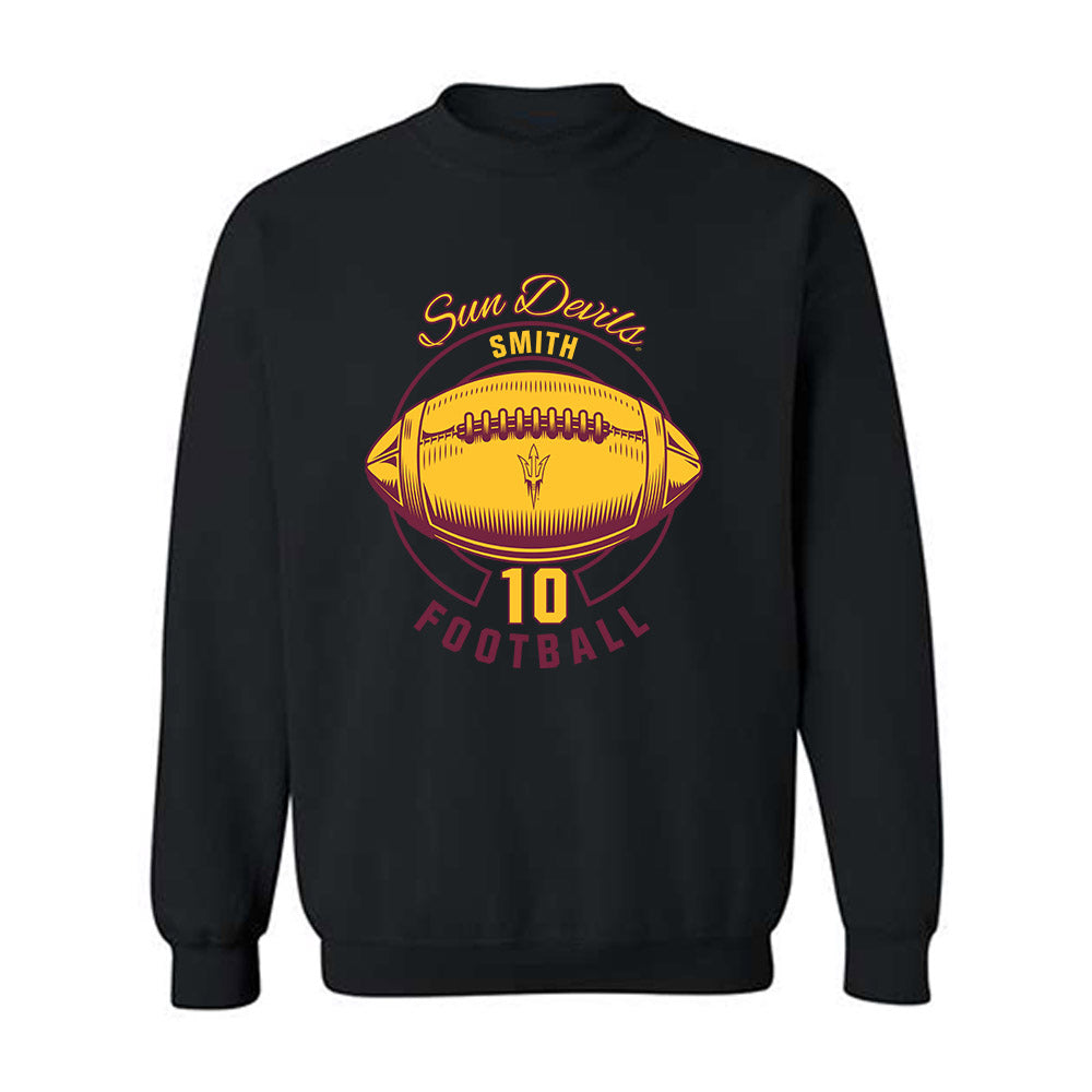Arizona State - NCAA Football : Clayton Smith - Classic Fashion Shersey Crewneck Sweatshirt-0