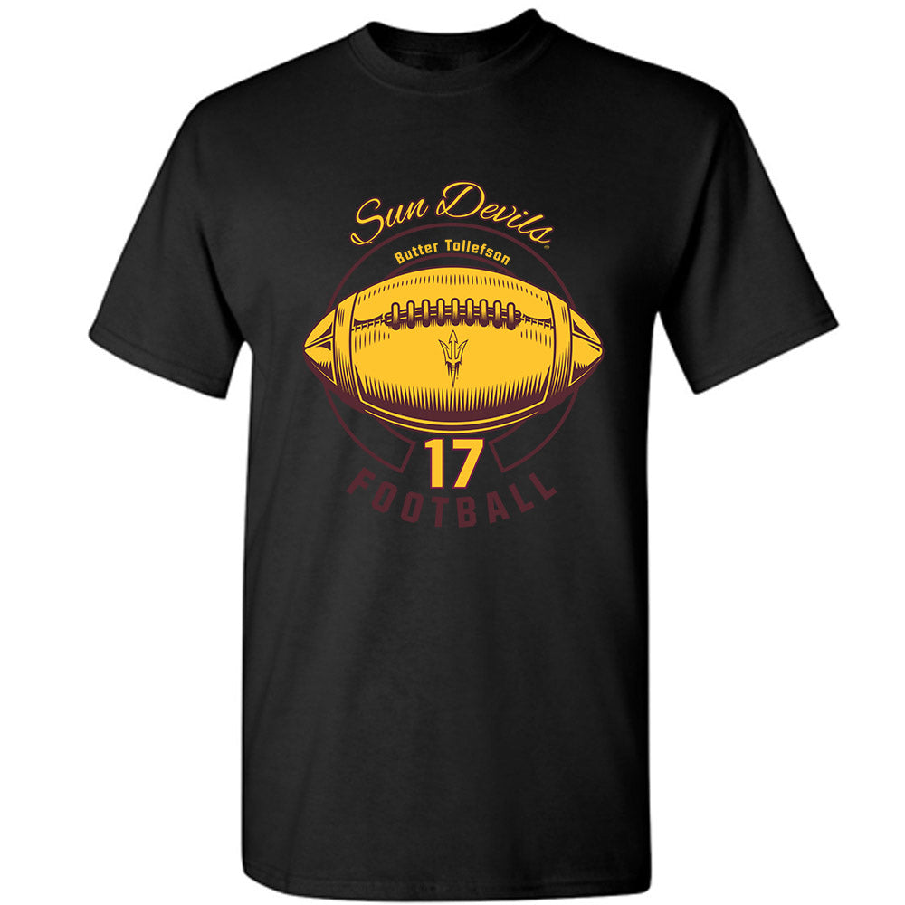 Arizona State - NCAA Football : Michael "Butter" Tollefson - Classic Fashion Shersey T-Shirt-0