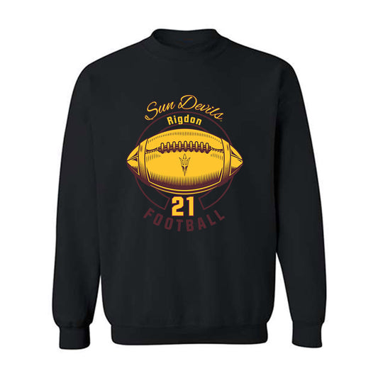 Arizona State - NCAA Football : Grayson Rigdon - Classic Fashion Shersey Crewneck Sweatshirt-0