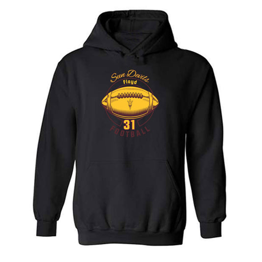 Arizona State - NCAA Football : Kanyon Floyd - Classic Fashion Shersey Hooded Sweatshirt