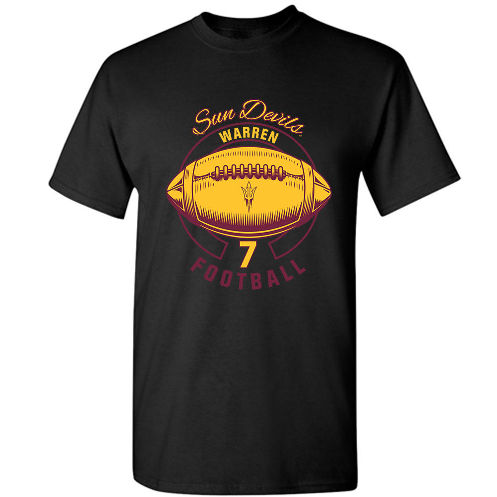 Arizona State - NCAA Football : Montana Warren - Classic Fashion Shersey T-Shirt-0