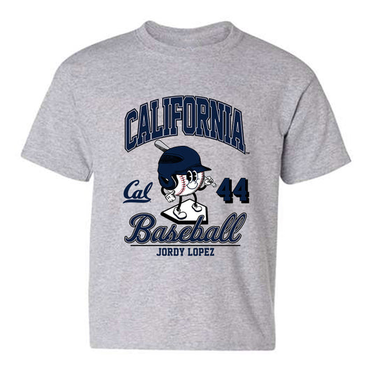 UC Berkeley - NCAA Baseball : Jordy Lopez - Fashion Shersey Youth T-Shirt-0