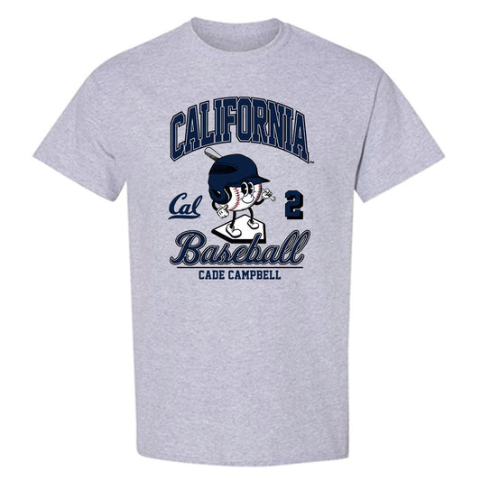 UC Berkeley - NCAA Baseball : Cade Campbell - Fashion Shersey T-Shirt-0