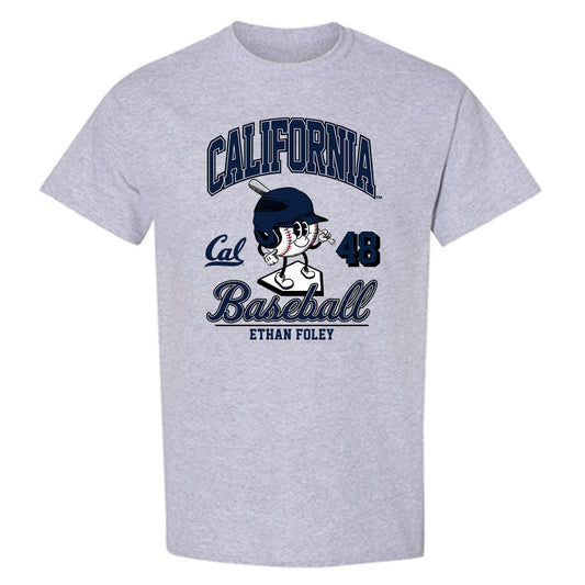 UC Berkeley - NCAA Baseball : Ethan Foley - Fashion Shersey T-Shirt-0