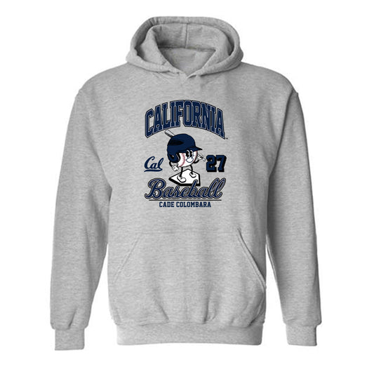 UC Berkeley - NCAA Baseball : Cade Colombara - Fashion Shersey Hooded Sweatshirt-0