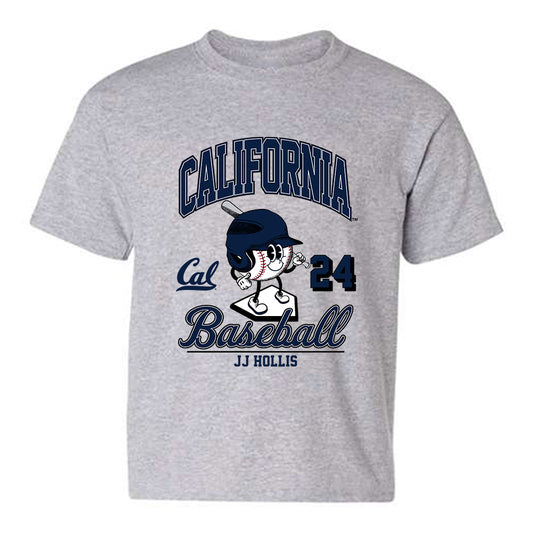UC Berkeley - NCAA Baseball : JJ Hollis - Fashion Shersey Youth T-Shirt-0