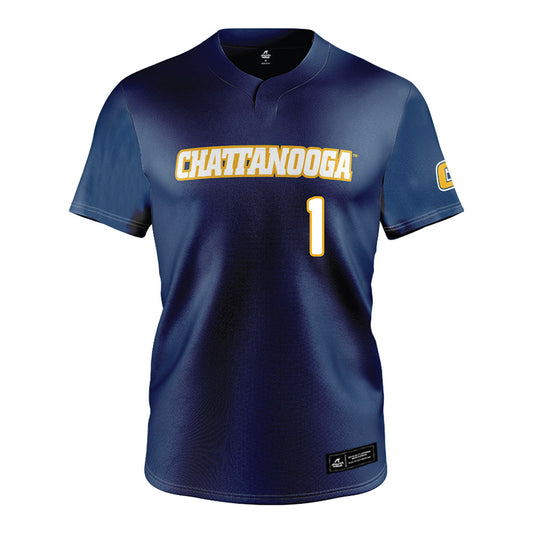 UTC - NCAA Softball : Annika Segedi - Navy Jersey-0