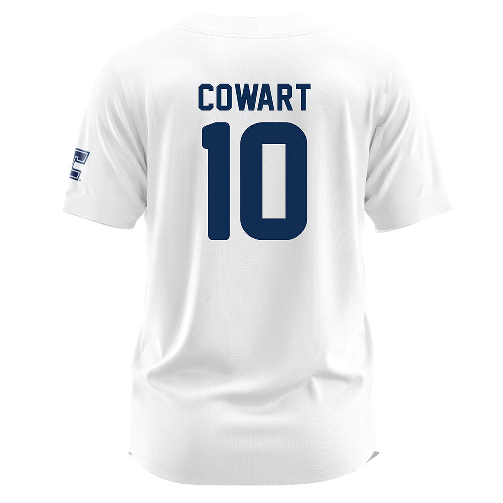 UTC - NCAA Softball : Ava Cowart - White Jersey-1