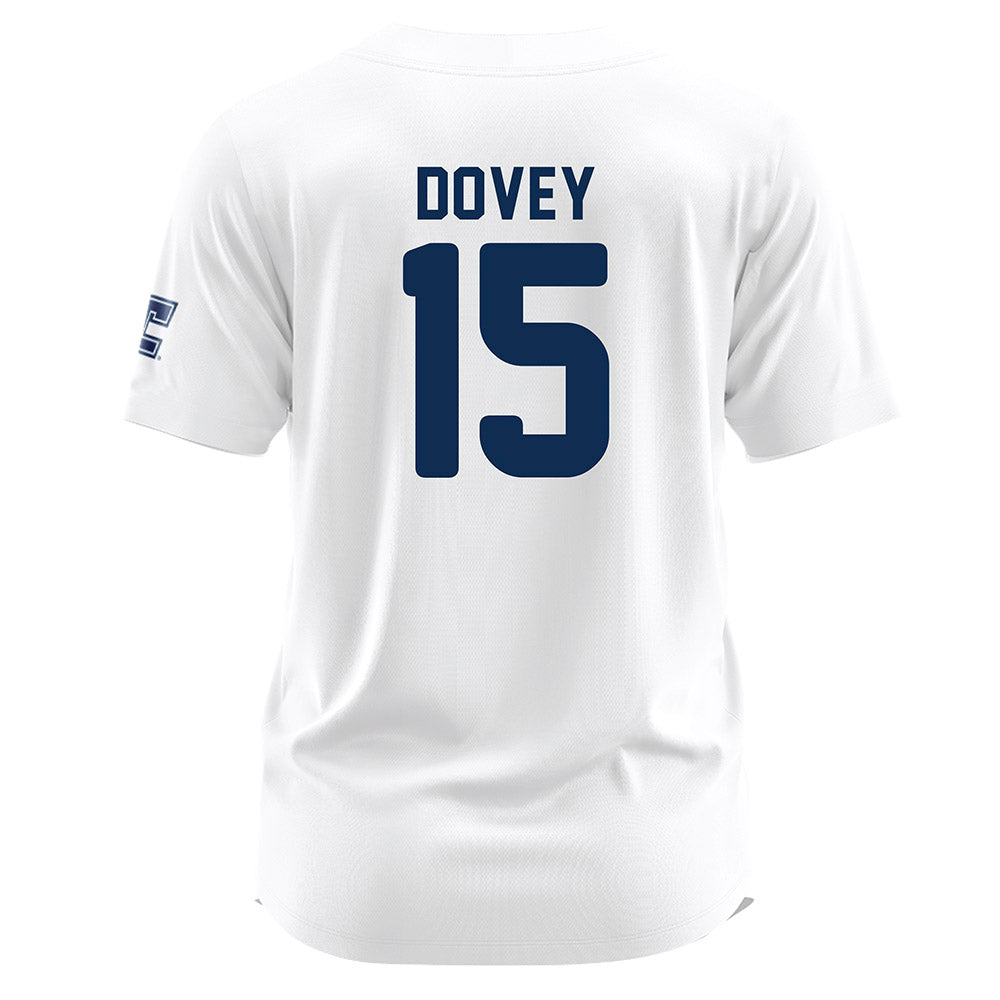 UTC - NCAA Softball : Anna Dovey - White Jersey-1
