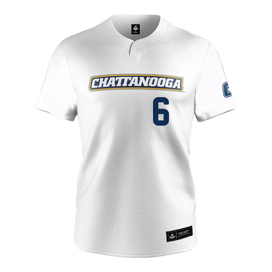 UTC - NCAA Softball : Chloe Lackey - White Jersey-0