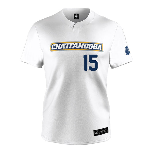 UTC - NCAA Softball : Anna Dovey - White Jersey-0