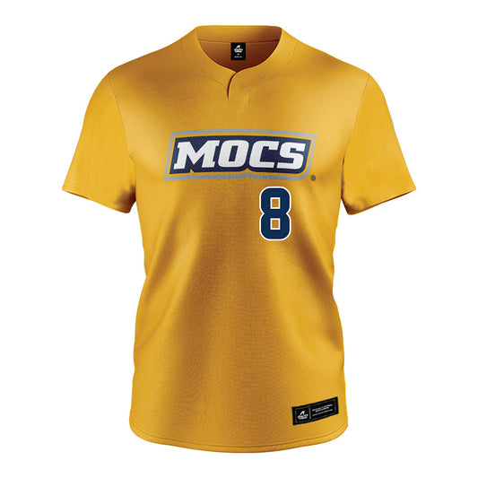 UTC - NCAA Softball : Sophia Guerra - Gold Jersey-0
