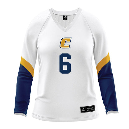 UTC - NCAA Women's Volleyball : Delaney Wingenbach - White Volleyball Jersey-0