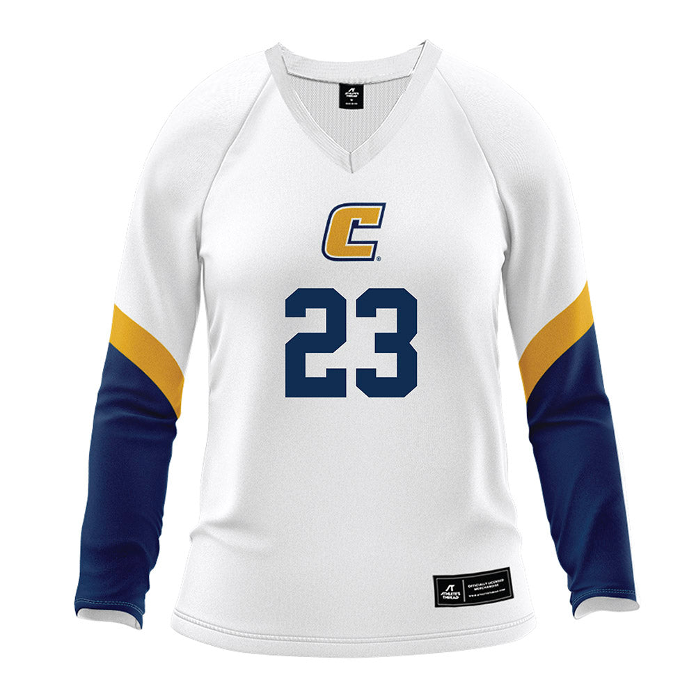 UTC - NCAA Women's Volleyball : Gracie Rose - White Volleyball Jersey-0