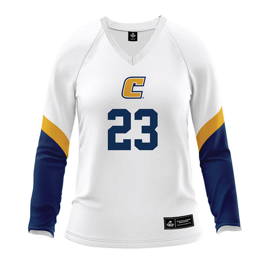 UTC - NCAA Women's Volleyball : Gracie Rose - White Volleyball Jersey-0
