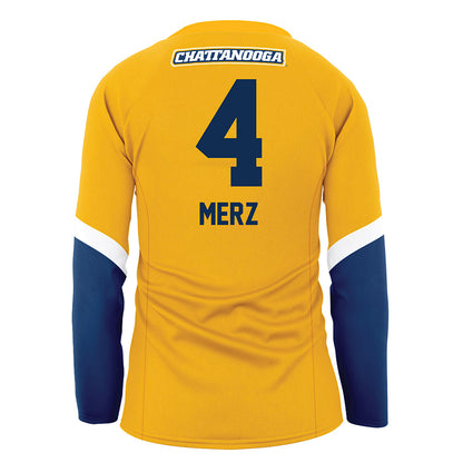 UTC - NCAA Women's Volleyball : Mallory Merz - Gold Volleyball Jersey