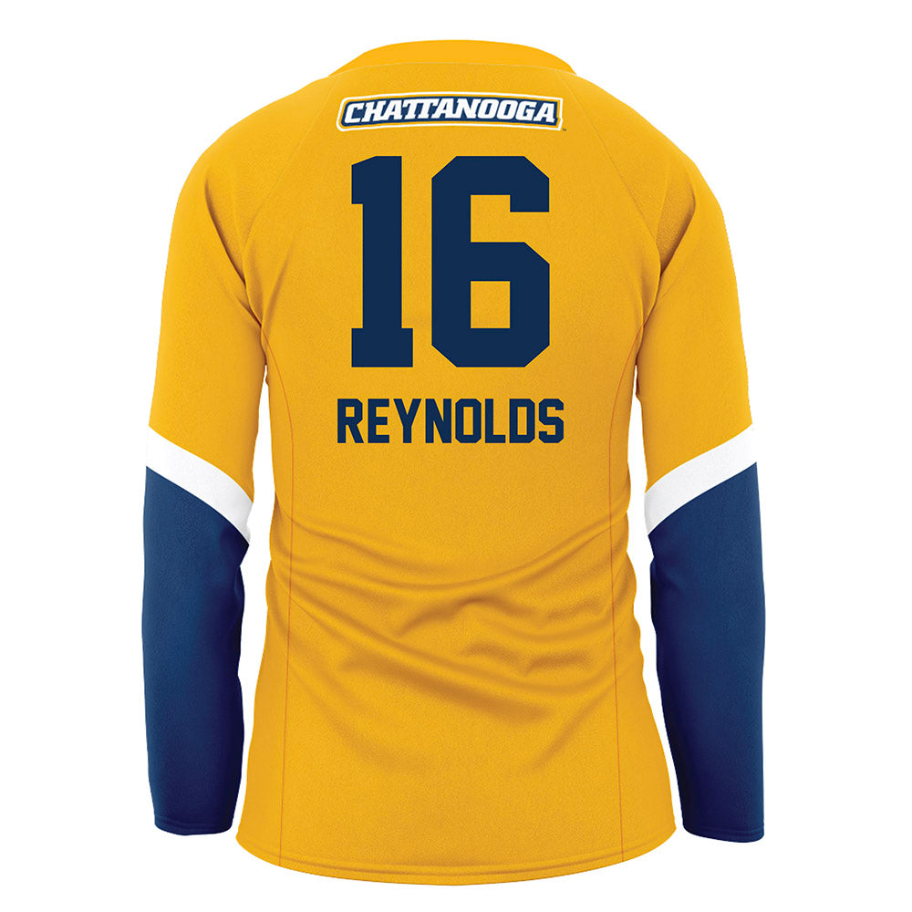 UTC - NCAA Women's Volleyball : Ashley Reynolds - Gold Volleyball Jersey-1