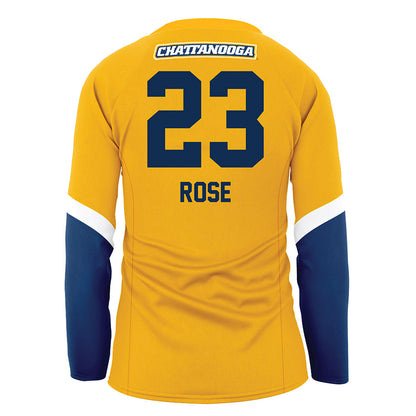 UTC - NCAA Women's Volleyball : Gracie Rose - Gold Volleyball Jersey-1