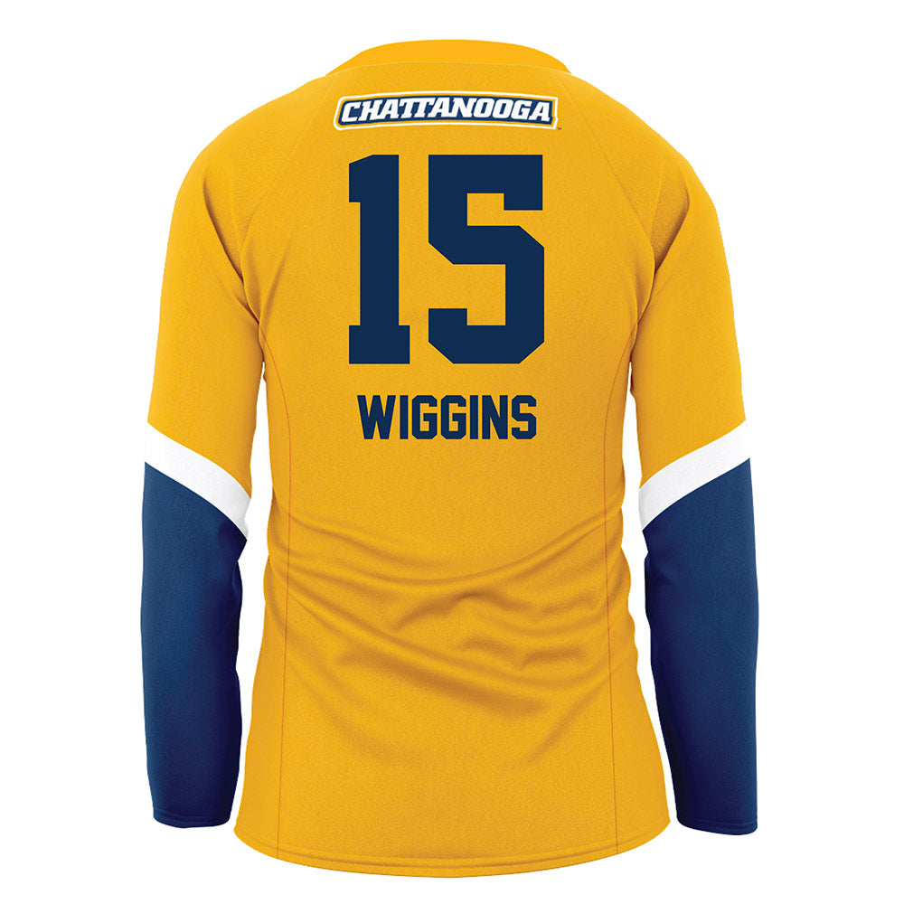 UTC - NCAA Women's Volleyball : Destiny Wiggins - Gold Volleyball Jersey-1