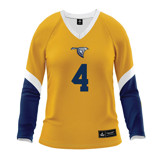 UTC - NCAA Women's Volleyball : Mallory Merz - Gold Volleyball Jersey