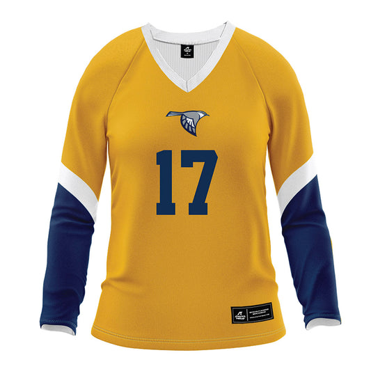 UTC - NCAA Women's Volleyball : Caroline Peterson - Gold Volleyball Jersey-0