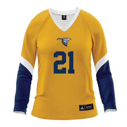 UTC - NCAA Women's Volleyball : Finley Hilliard - Gold Volleyball Jersey-0