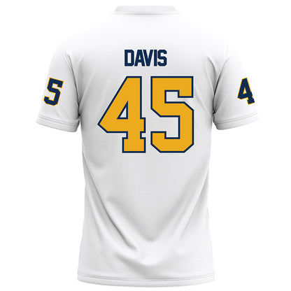 UTC - NCAA Football : Dacian Davis - White Football Jersey-1