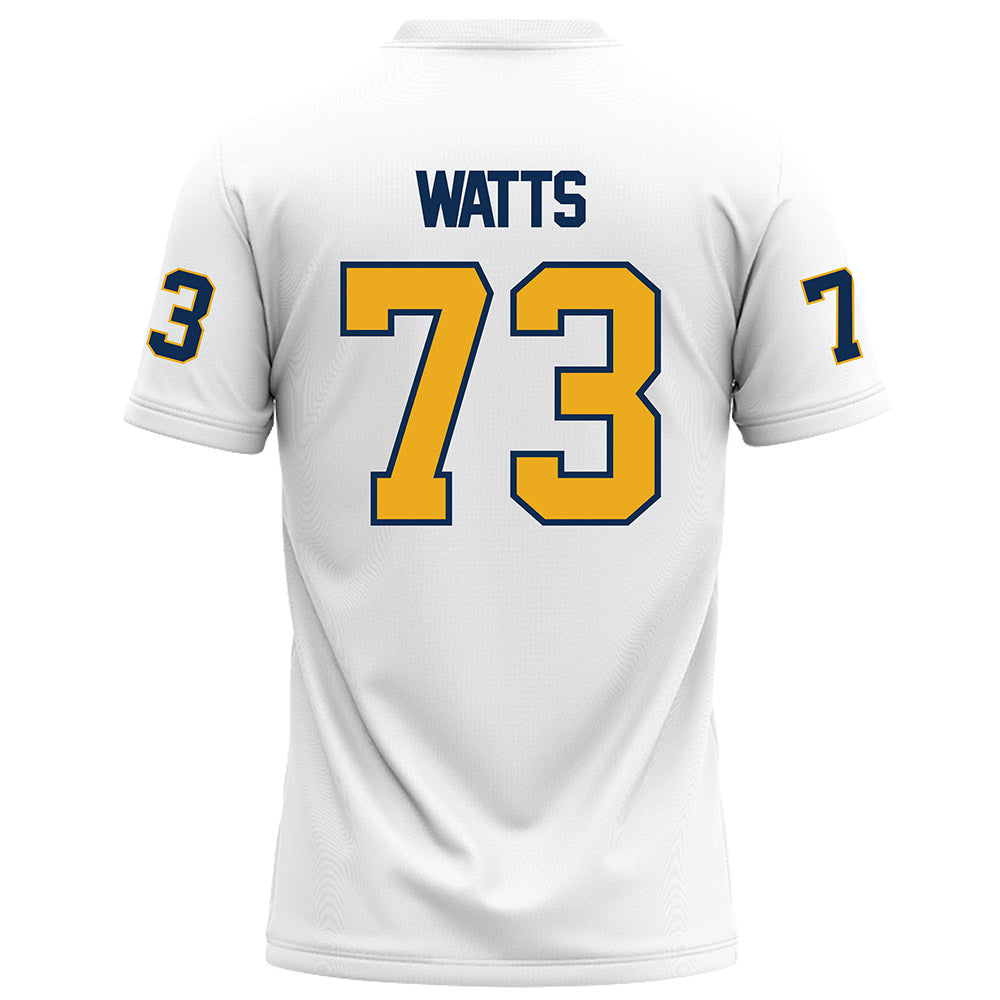 UTC - NCAA Football : Malik Watts - White Football Jersey-1