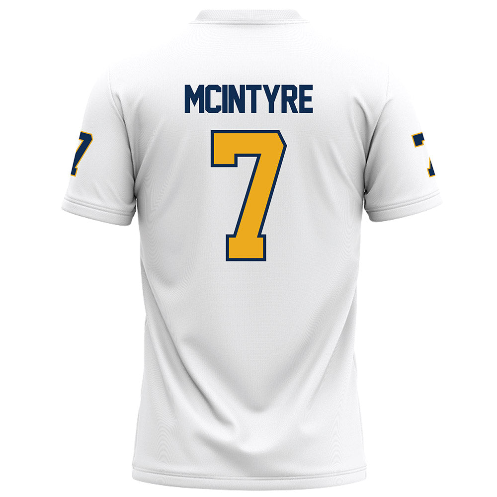 UTC - NCAA Football : John McIntyre - White Football Jersey-1