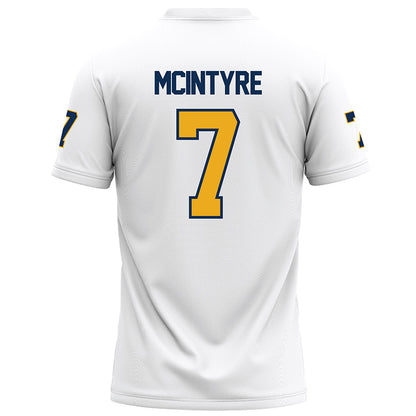 UTC - NCAA Football : John McIntyre - White Football Jersey-1