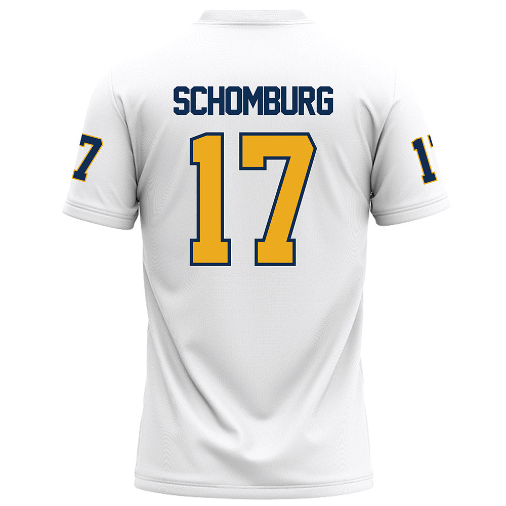 UTC - NCAA Football : Luke Schomburg - White Football Jersey