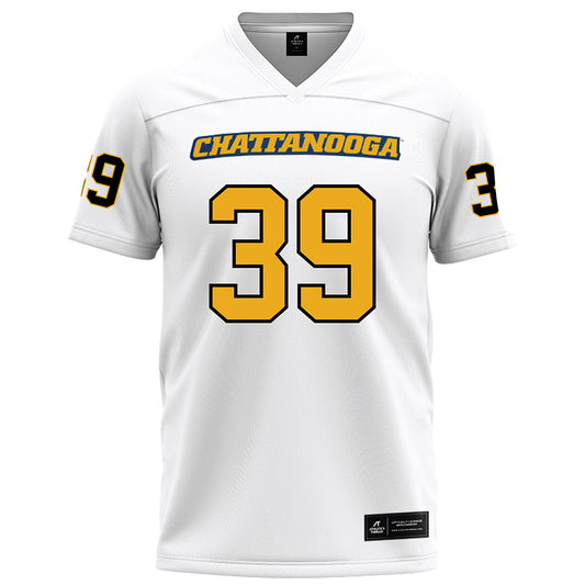 UTC - NCAA Football : Jarian Dunlap Jr - White Football Jersey-0