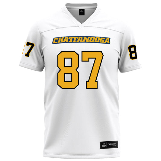 UTC - NCAA Football : Landon Strickland - White Football Jersey-0