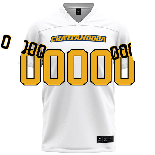 UTC - NCAA Football : Kelby Glaze - White Football Jersey-0